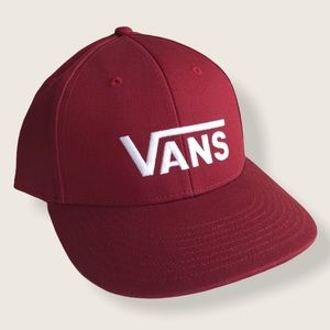 VANS DROP V BURGUNDY HAT